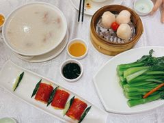 鲜百合淮山肉粥-老廣新意-全天茶点(宝能店)