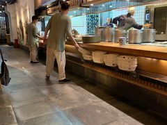 自助取餐区-绿茶餐厅(西单老佛爷店)