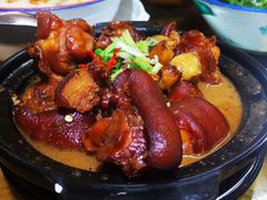 猪脚板栗煲-聪辉同安老美食饭店(大元路店)