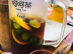 金桔柠檬茶-木屋烧烤(白石洲店)