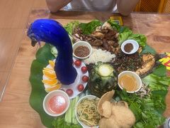 -沐毫傣泐云南菜孔雀宴•手抓饭傣味烧烤(曼听店)