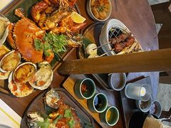 -三亚艾迪逊酒店·海滩烧烤 BARBACOA·现场乐队·浪漫晚餐·烧烤海鲜