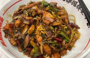 Chicken Strips with Sichuan Sauce