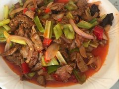 爆炒羊肝-清真·伊清阁餐厅