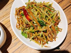 拌豆腐丝-平娃三宝烧烤·面食(南小街店)