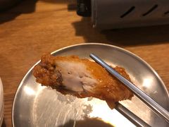 炸鸡翅一半一半-富乐满韩国正宗炸鸡韩国料理(虹泉路店)