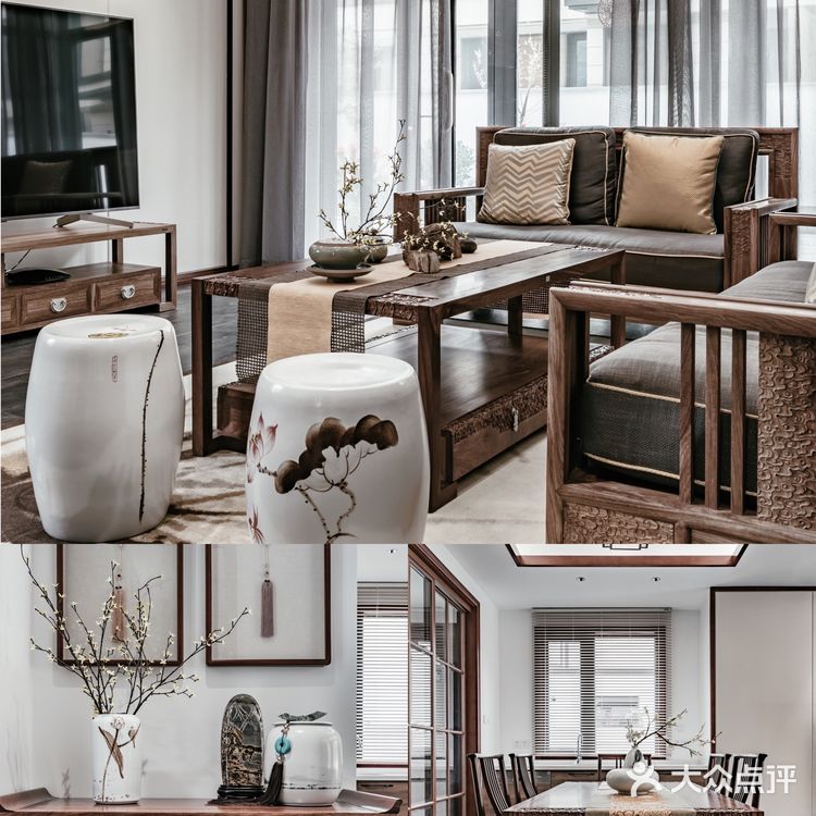 300㎡新中式，上演“小桥流水人家”既视感