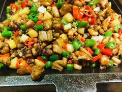 干锅牛蛙-椒行天下·干锅·牛蛙(万宝店)