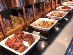自助取餐区-渔公码头·九龙湾国际饭店
