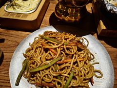 黑椒牛肉意面-功夫怪兽·烧烤(西工小街店)
