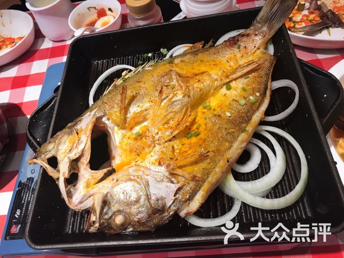 西贝莜面村(南京印象汇店)葱香烤鱼图片 