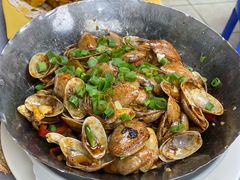 豉椒炒花甲-凤城康记饭店