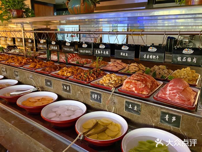欢乐牧场海鲜烤肉自助(牡丹园店)自助取餐区图片