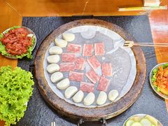 -老姐石板烧烤+铜炭火锅(总店)