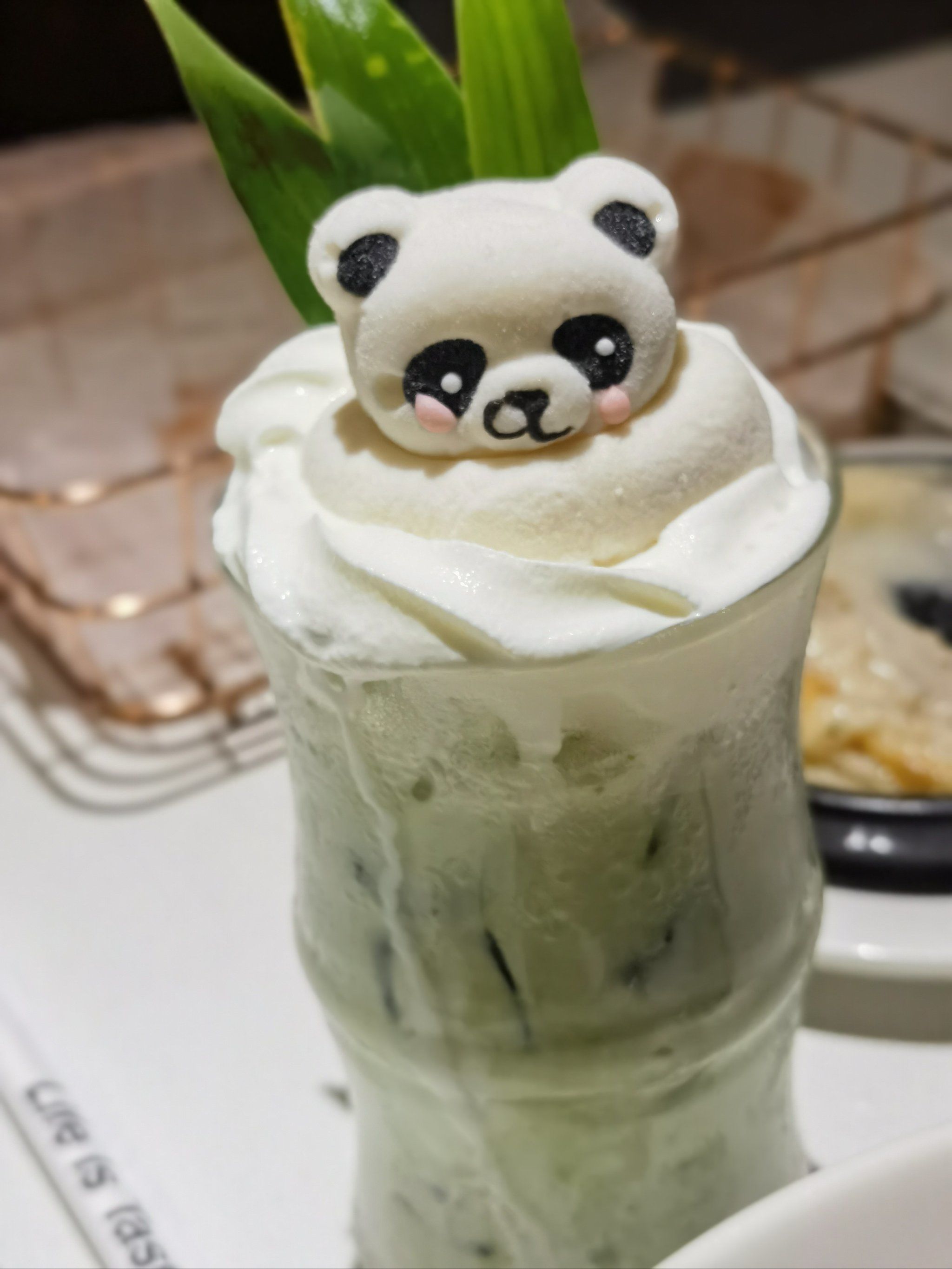 熊猫奶茶,超级萌又好喝