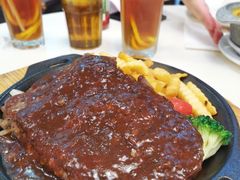德州西冷牛扒-香港新发烧腊茶餐厅(万象店)