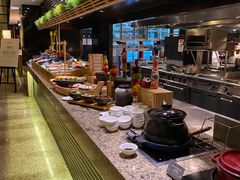 自助取餐区-上海锦江汤臣洲际大酒店壹阶层