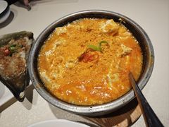 石锅海胆豆腐-老大连·海肠捞饭·大连海鲜大连菜(西安路店)