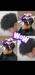 -海文先生国潮烫染男士理发馆
