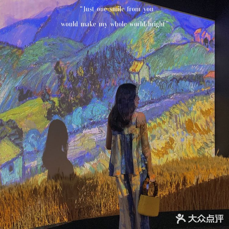 青岛展览🖼沉浸式梵高星空画展‼️巨好拍📷