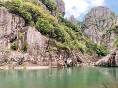 -楠溪江石桅岩