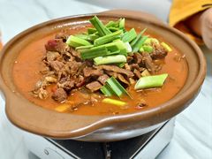 牛肉粉丝炖锅-军子大排档(迎春花园店)