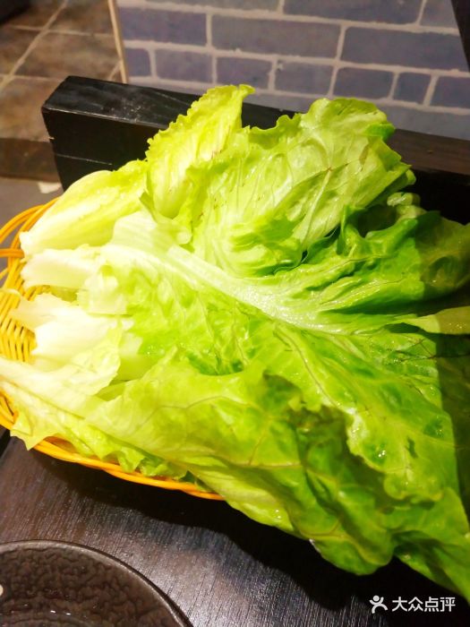 小鱼儿遇上花千骨·鲜汤涮鱼(石路总店)生菜图片 - 第1740张