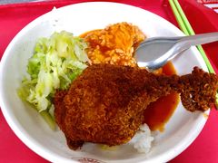 鸡腿饭-北京大学-学五食堂