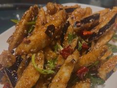 风味茄子-叶派龙虾•招牌香辣蟹·海鲜(中海国际店)