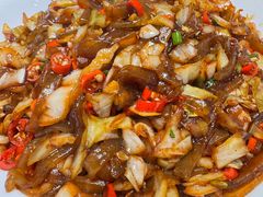 酸包菜炒肥肠-天下客饭店(中山路店)