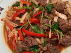 酸笋炒牛肉-家味螺蛳粉&烤鱼(五角场店)