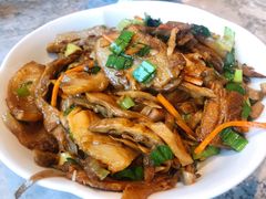 三层肉炒建瓯笋芽-四道菜·福建菜馆(新街口金鹰店)