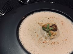 卡布奇诺蘑菇汤配牛肝菌-AZUL by FUEL蓝色·法式酒馆(琶醍店)