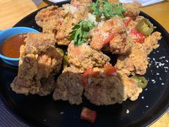 自制炸鸡块-π·西餐厅邂逅(万平口店)
