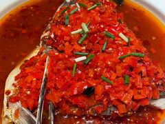 坛香剁椒蒸水库鱼头（半只）-湘上湘(正大中心总店)