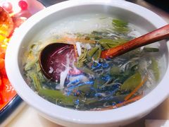 莼菜银鱼羹-探花·意境江南菜·唐伯虎文化体验店·松鼠桂鱼(观前店)