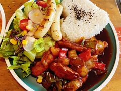 蜜汁照烧鸡排饭-雕刻时光咖啡馆(交大店)