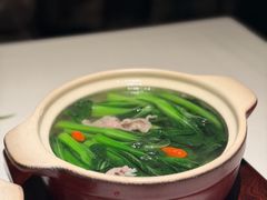 肉汤浸高山菜心-炳胜私厨(万象前海店)
