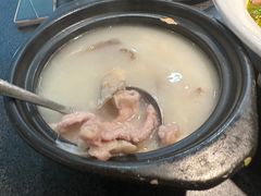 砂锅菌汤滑肉-赠李白·如诗的川味(余杭万达广场店)
