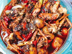 招牌香辣蟹-休记光头香辣蟹干锅店(衣冠庙店)