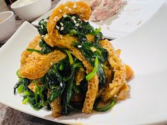 菠菜拌面筋-贯贯吉·清真餐厅(浙江中路店)