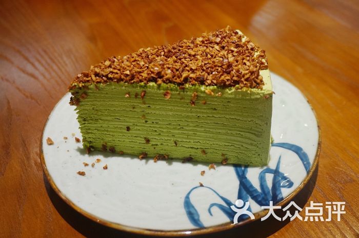 无邪日式抹茶甜品抹茶千层图片 - 第4张