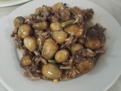 鲜菇炒鸡肾-醉贤居