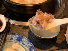 竹笙煲-大匠工房古船木艺术餐厅·猪肚鸡专门店(长白仙岛店)