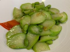 丝瓜烧毛豆-晓平饭店(嘉善路店)