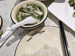 荠菜豆腐羹-阿巧一号私房菜(止园路店)