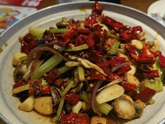 麻辣扇贝肉-吕氏疙瘩汤·海鲜新鲁菜(海州利群店)