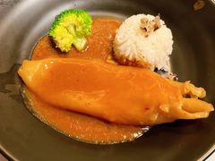 焗软心鲍鱼黄汤捞饭-西湖文化茶楼(环球中心店)
