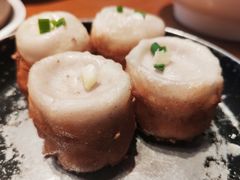 鲜肉虾仁生煎-龍堂蟹黄小笼包(万家丽店)