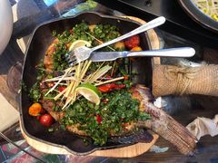 傣味香茅草烤罗非鱼-云海肴·汽锅鸡·云南菜(天山百盛优客店)